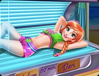play Anna Tanning Solarium