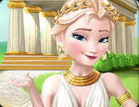 play Elsa Time Travel Ancient Greece