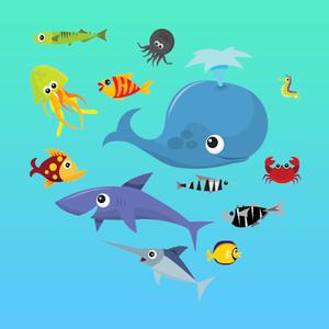 Ocean Coloring Book - Kids Game Free