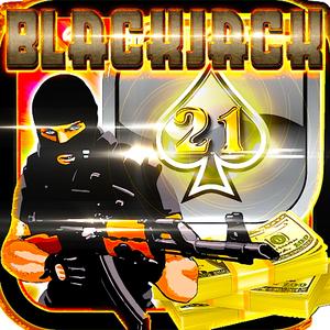 Offline Sniper Attack Blackjack Shooter Strike - Free 3D Sniper Urban Casino Blackjack 21 Card Game