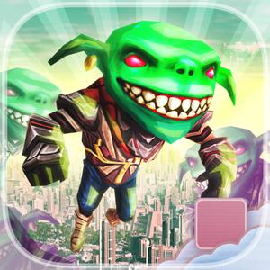 Outer Space Gremlin Attack - Pro - Sci Fi Dead Planet Endless Runner Game