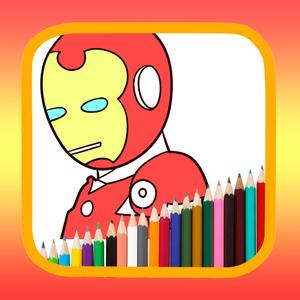 Painting Kids Game Iron Man Edition