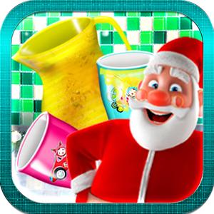 Santa Dish Washing Game