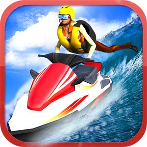 Water Jet Ski Riptide 3D - Speed Boat Stunts And Ship Wipeout Simulator