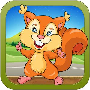 Zippy The Squirrel Catching Acorns Puzzle Challenge Pro