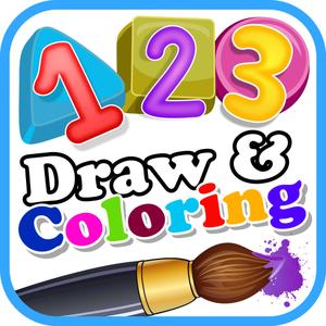 123 Draw And Coloring