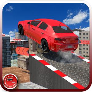 Car Roof Jumping Stunts 3D