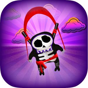 Ghost Ninja Free - The Fun Flying Fighter Spooky Asian Action Adventure Dive