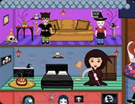 play Baby Princess Halloween Doll House