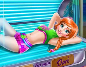 play Anna Tanning Solarium