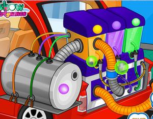 play B-Aliens Refit Car