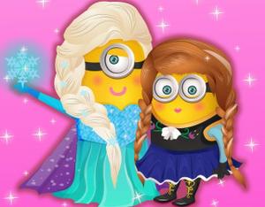 play Minions Frozen Design
