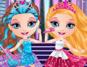 play Baby Barbie In Rock 'N Royals