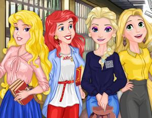 play Disney Princess Back To School