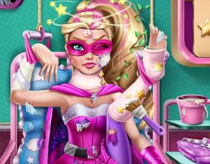 play Super Barbie Hospital Recovery