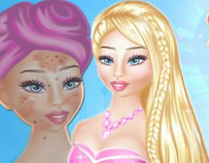 play Barbie Skin Treatment