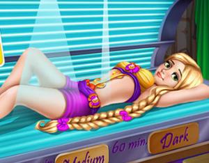 play Rapunzel Tanning Solarium