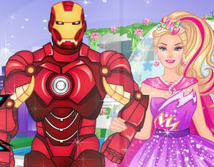 play Barbies Superhero Wedding