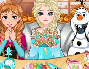 play Frozen Gingerbread