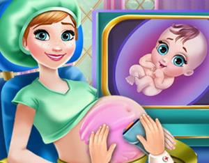 play Anna Pregnant Check-Up