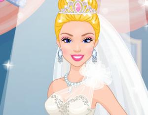 play Barbie Wedding Dress Design