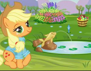 play Applejack`S Garden Decoration