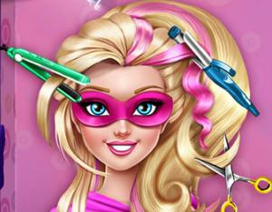 play Super Barbie Real Haircuts