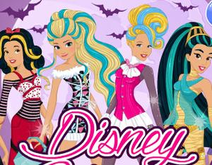 play Disney Princesses Go To Monster High