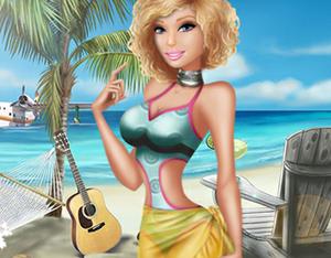 play Barbie'S Weekend On The Beach