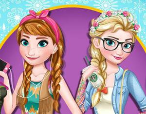 play Modern Frozen Sisters
