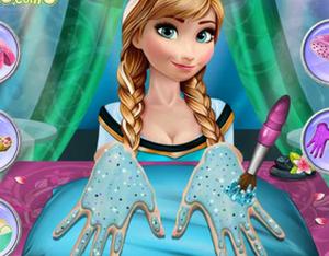 Anna'S Frozen Manicure