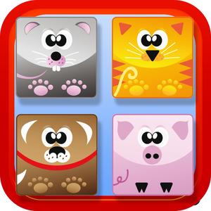 Match The Animals : Free Preschool Educational Shapes Learning For Kids And Toddlers Pro
