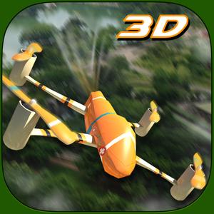 Rescue Drone Flight Simulator 3D – Fly For Emergency Situation & Secure People From Fire