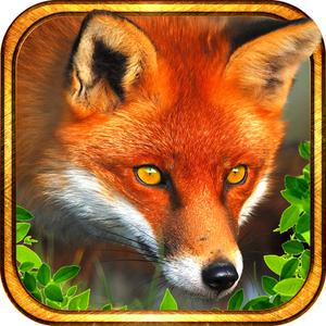 Wild Fox Simulator 3D - Play Role Of A Wild Red Fox & Hunt Wild Farm Animals Near Dangerous Jungle In This 3D Sim Game!