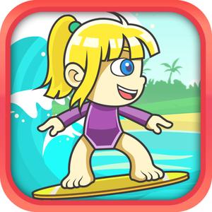 Wild Surfer Girls - Wet Tidal Wave Of Fun Race Adventure