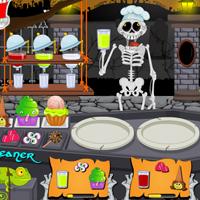 play Hallowen Graveyard Restaurant