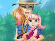 Barbie Family Going To Camping