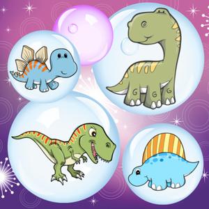 Dino Bubbles For Toddlers : Discover The Dinosaurs !