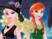 play Frozen Team Halloween