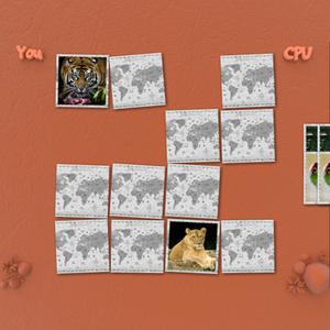 Find Animal Pairs - Card Matching Game To Improve Your Memory