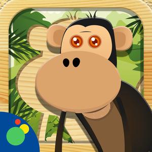 Jungle Animal Puzzle Hd