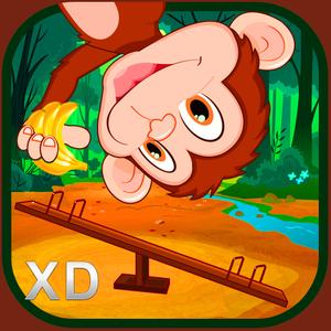 Jungle Monkey Seesaw - Launch A Happy Ape Catcher Xd