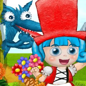 Little Miss Red (New Little Red Riding Hood Multiple Endings Interactive Adventure Gamebook For Children-App By Roxy The