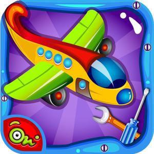 Little Plane Wash & Garage –Clean & Paint Aircrafts Fun Kids Work Shop