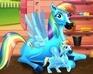 play Rainbow Dash And The Newborn Baby