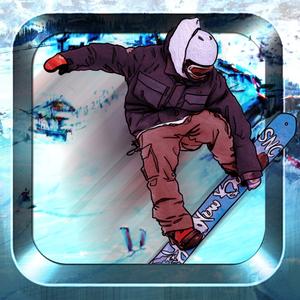 Risky Snowboarding Trail Stunt - Ultimate Downhill Extreme Mountain Party