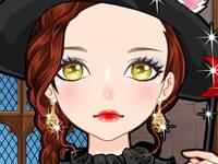 play Pink Witch Makeup