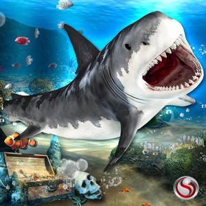 Shark Revenge Attack Sim 3D - Hunt Big Hungry Fish & Sea Life Treasures In Deep Waters