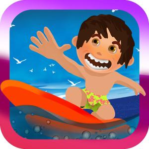 Wipeout Surfer Dude Splash Dash : A Perfect Riptide Surf Wave Riding Adventure At Shark Island - Free