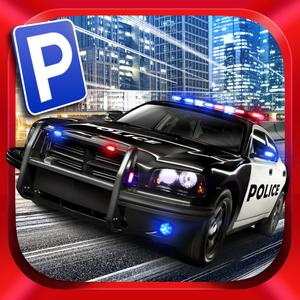 Action Police Car Parking Simulator 3D - Real Test Driving Game